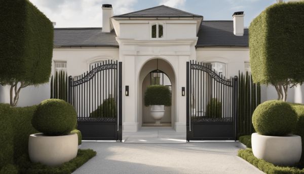 Aménager son entrée de maison avec un portail esthétique