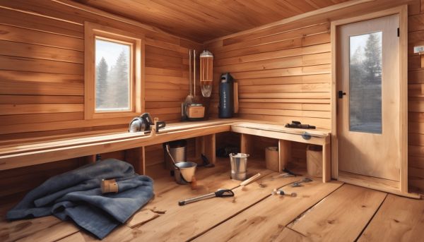 Construire un sauna pas à pas chez soi