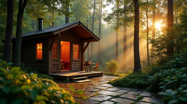 Créer un havre de bien-être et détente grâce à un sauna de jardin