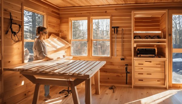 Facilitez la construction de votre sauna maison